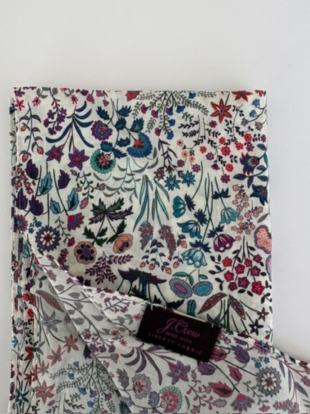 Liberty print J.Crew scarf